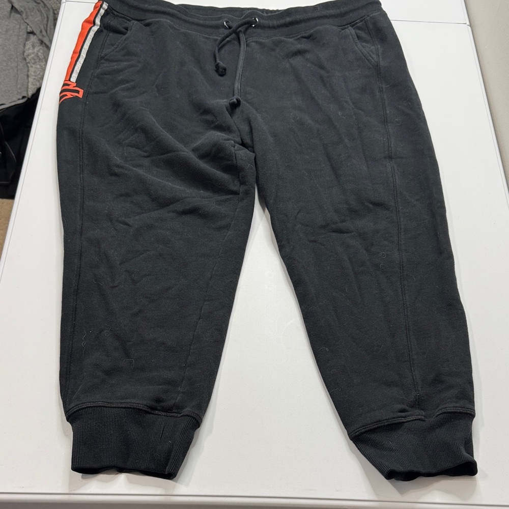 Harley-Davidson Black Joggers with Red Accent